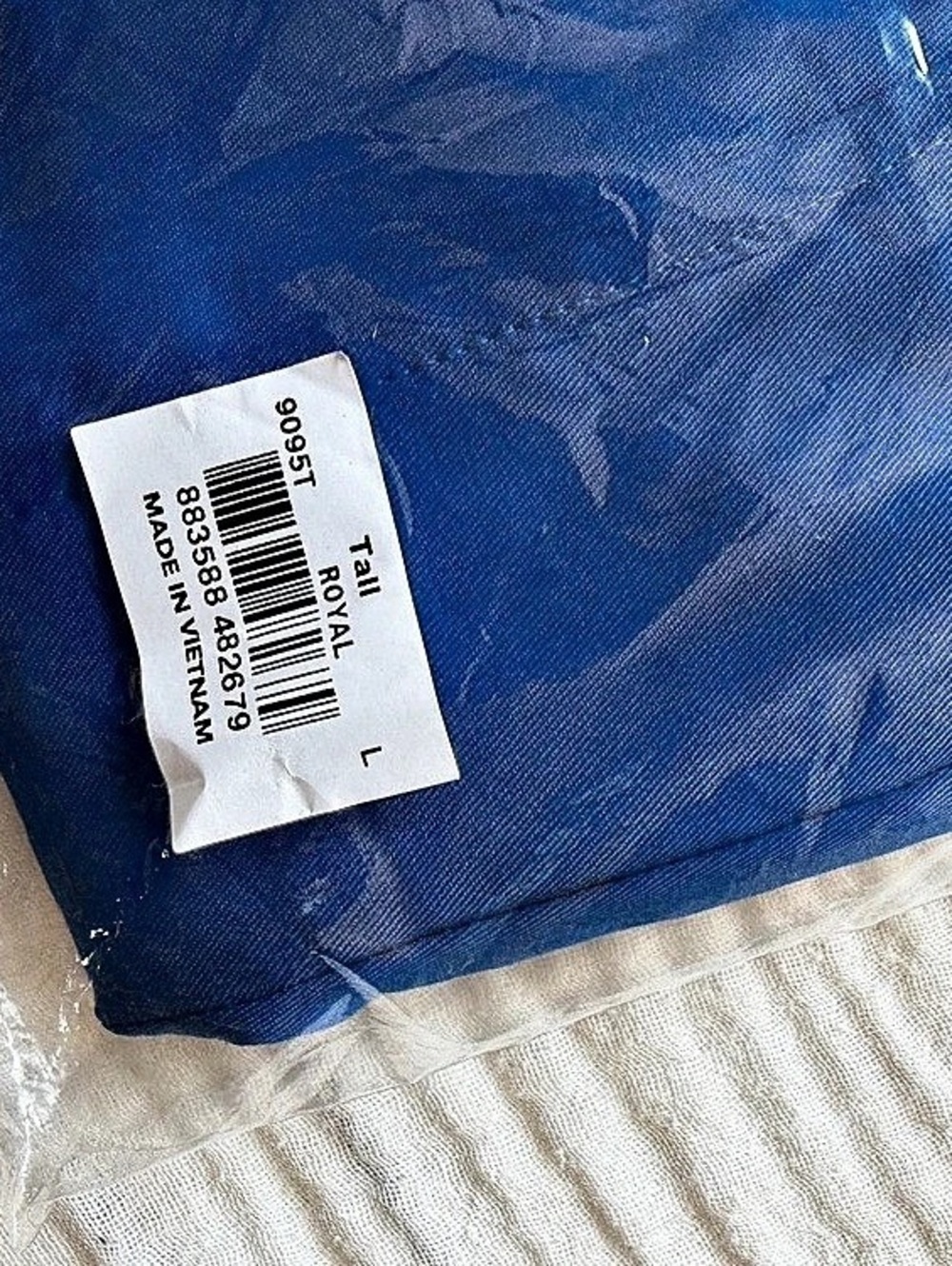 NEW Healing Hands Blue Scrubs Pants Blue Size Large Tall NWT - Picture 3 of 3